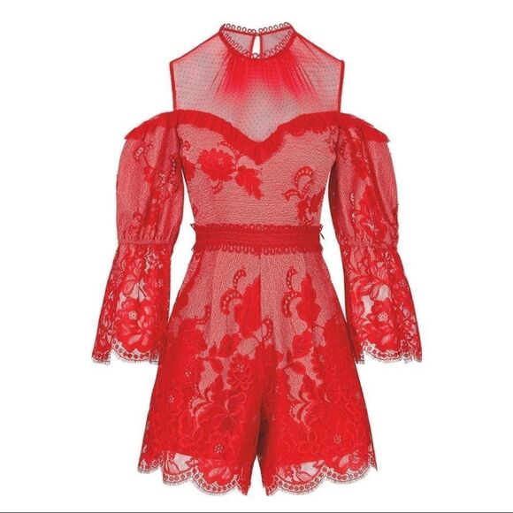 REVOLVE Three Floor Dress Like Romper SIZE 0 - Picture 3 of 10